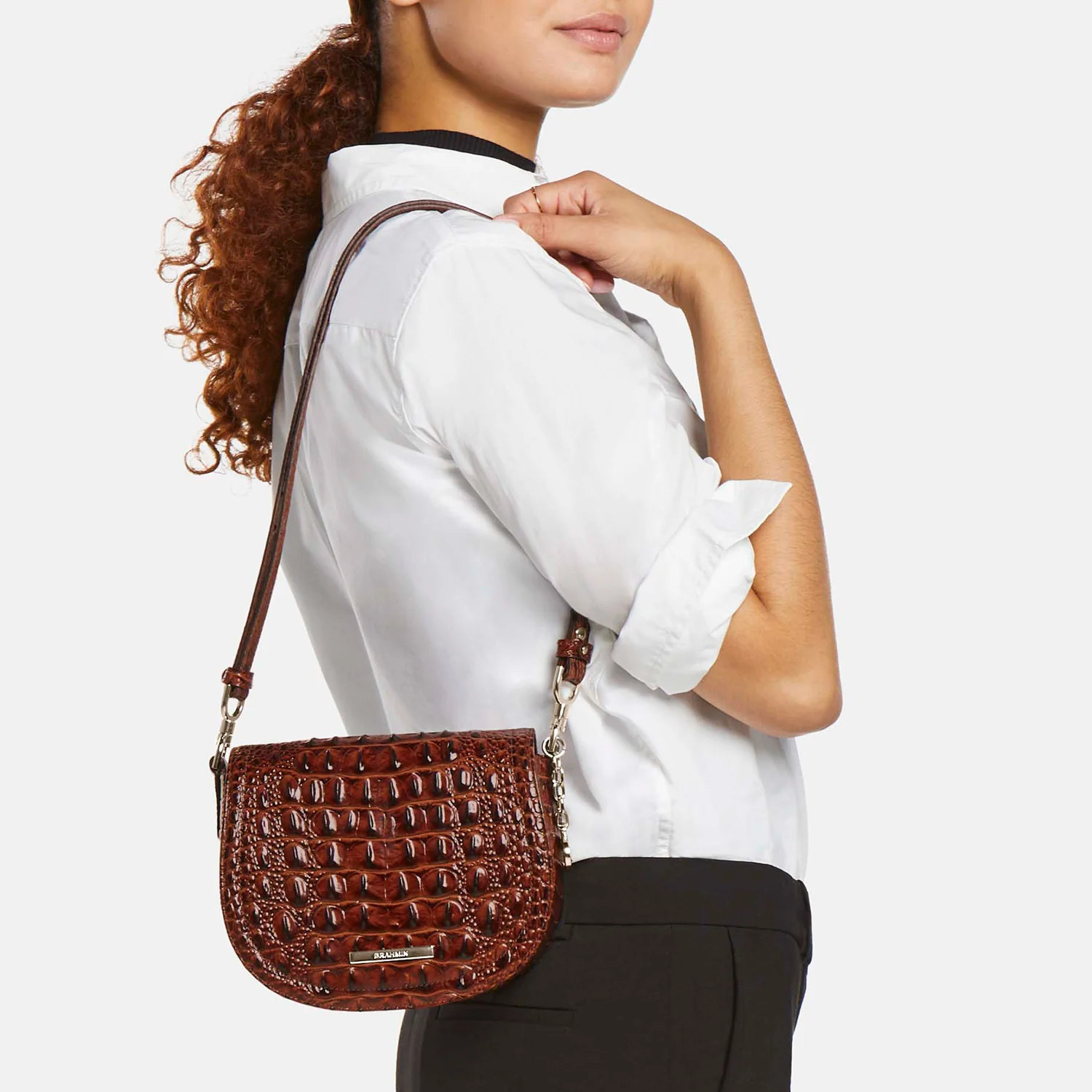 Brahmin Melbourne Collection Briar Crossbody, Perennial