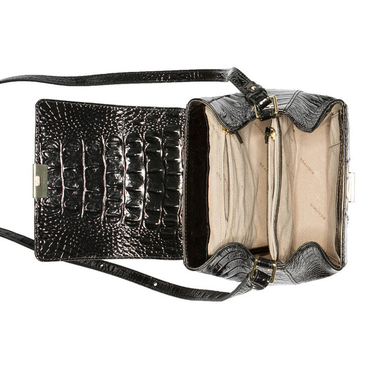 Brahmin Melbourne Collection Margo Crossbody, Black