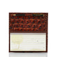 Brahmin Melbourne Collection Cordelia Checkbook Wallet, Pecan