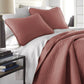 Small Squares Classic Quilt Set, Marsala