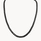 Bulova Link Chain Necklace, Black