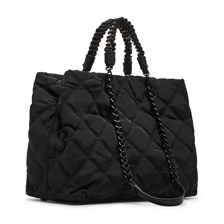 Steve Madden Kaylaa Nylon Tote, Black