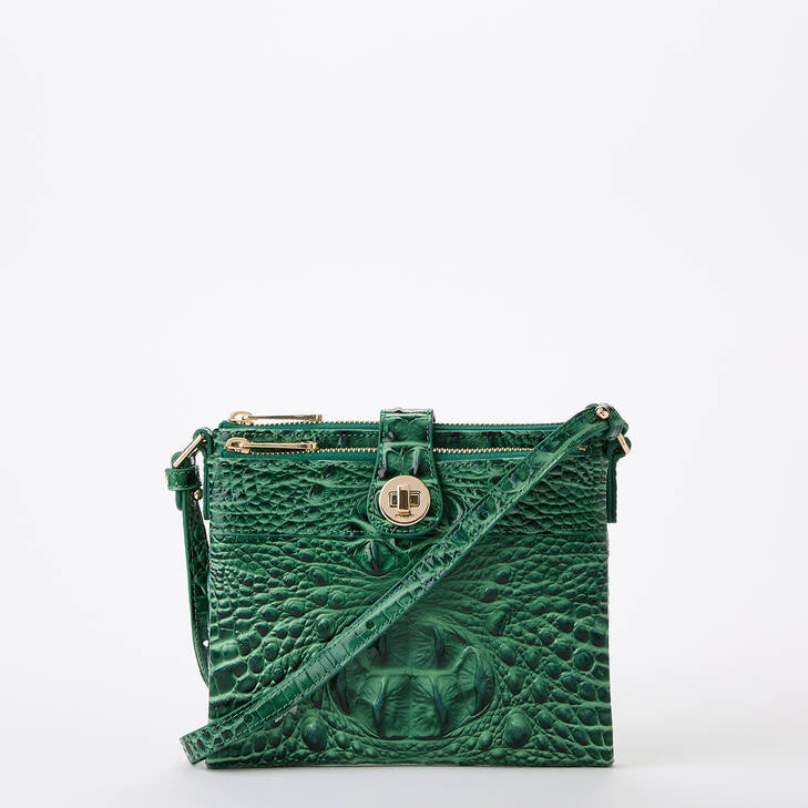 Brahmin Melbourne Collection Mina Crossbody, Parakeet