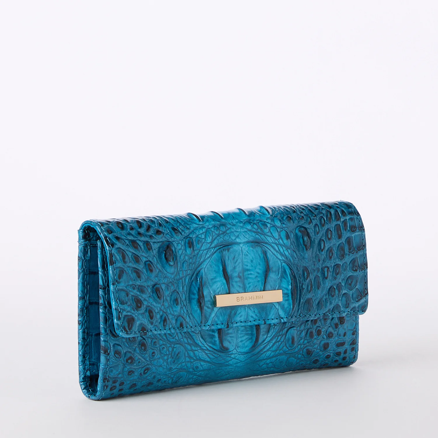 Brahmin Melbourne Collection Cordelia Wallet, Vibrant Azure