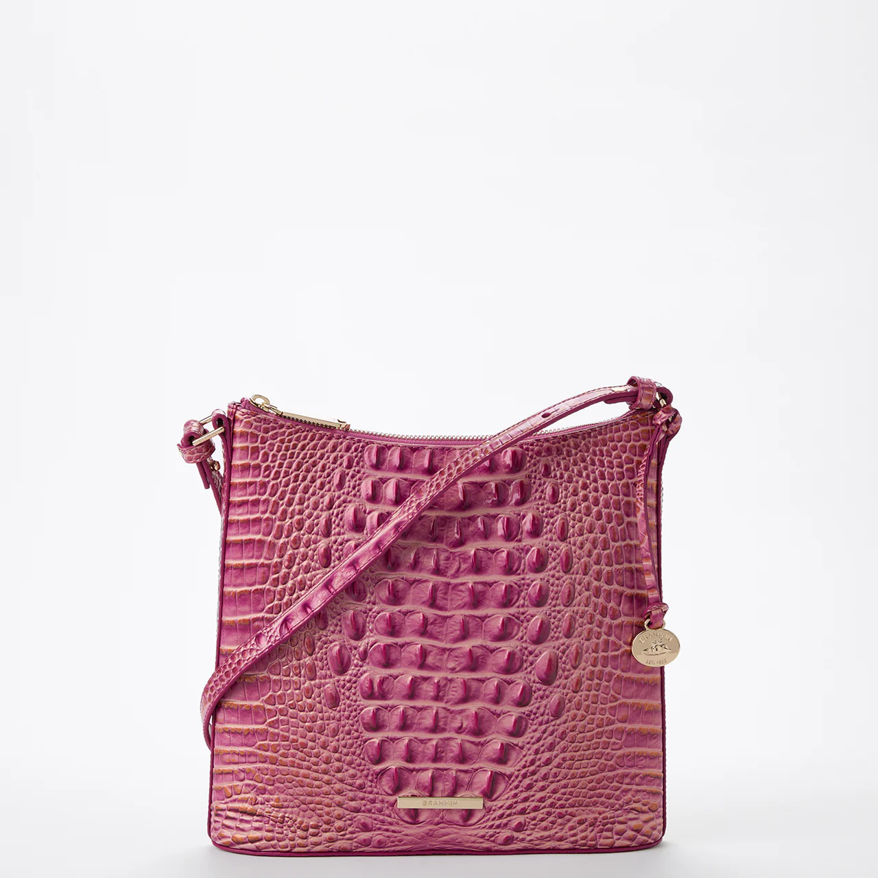 Brahmin Melbourne Collection Katie Crossbody, Rouge Blush